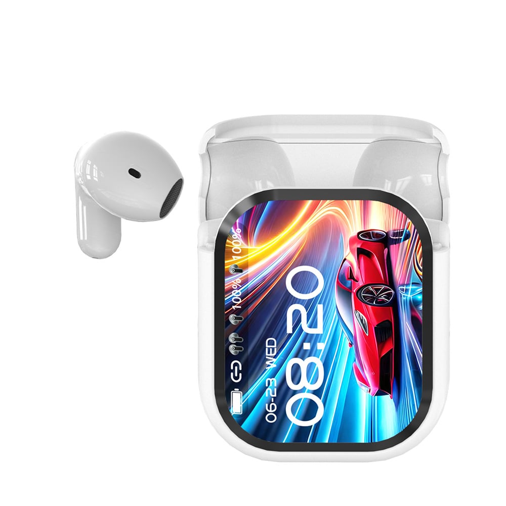 Bluetooth 6.0 Earphones LED Display High Fidelity Waterproof Wireless Earphones