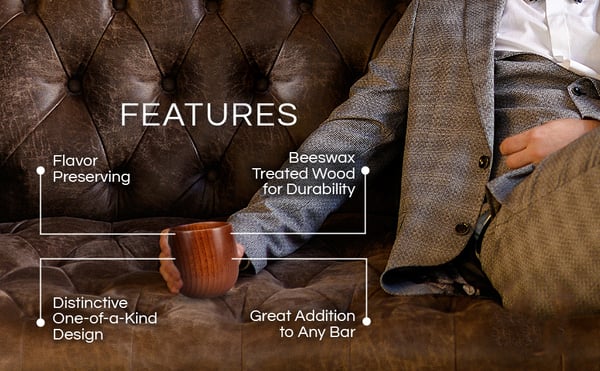 The Skavix Wood Glass - Taste Bourbon the Way It Was Intended