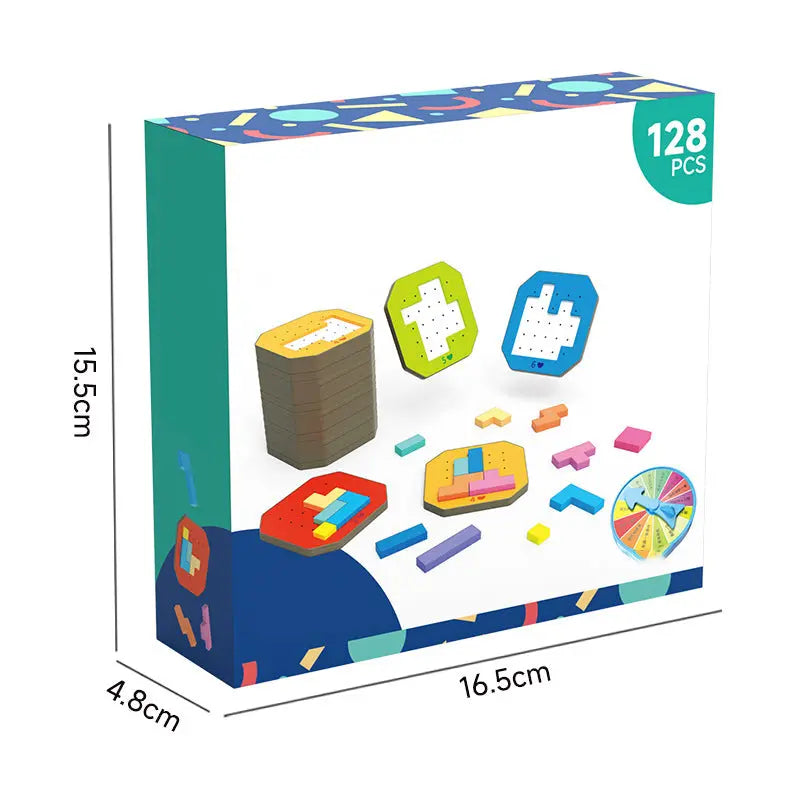 Children’s Puzzle Game – Encourages Creativity, Logic & Concentration