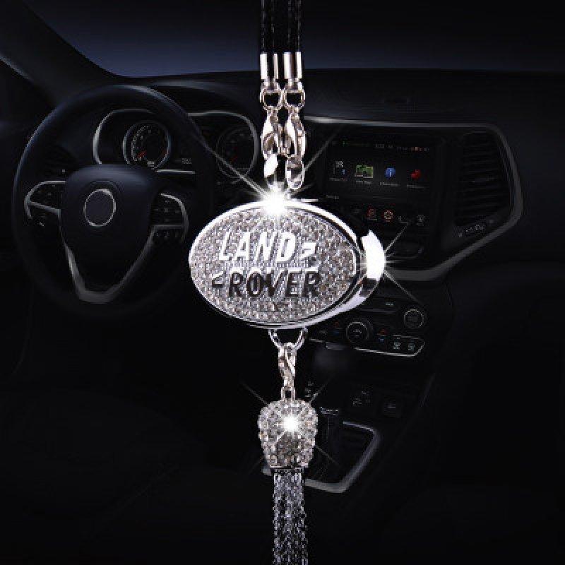 Rearview Mirror Diamond Perfume Pendant