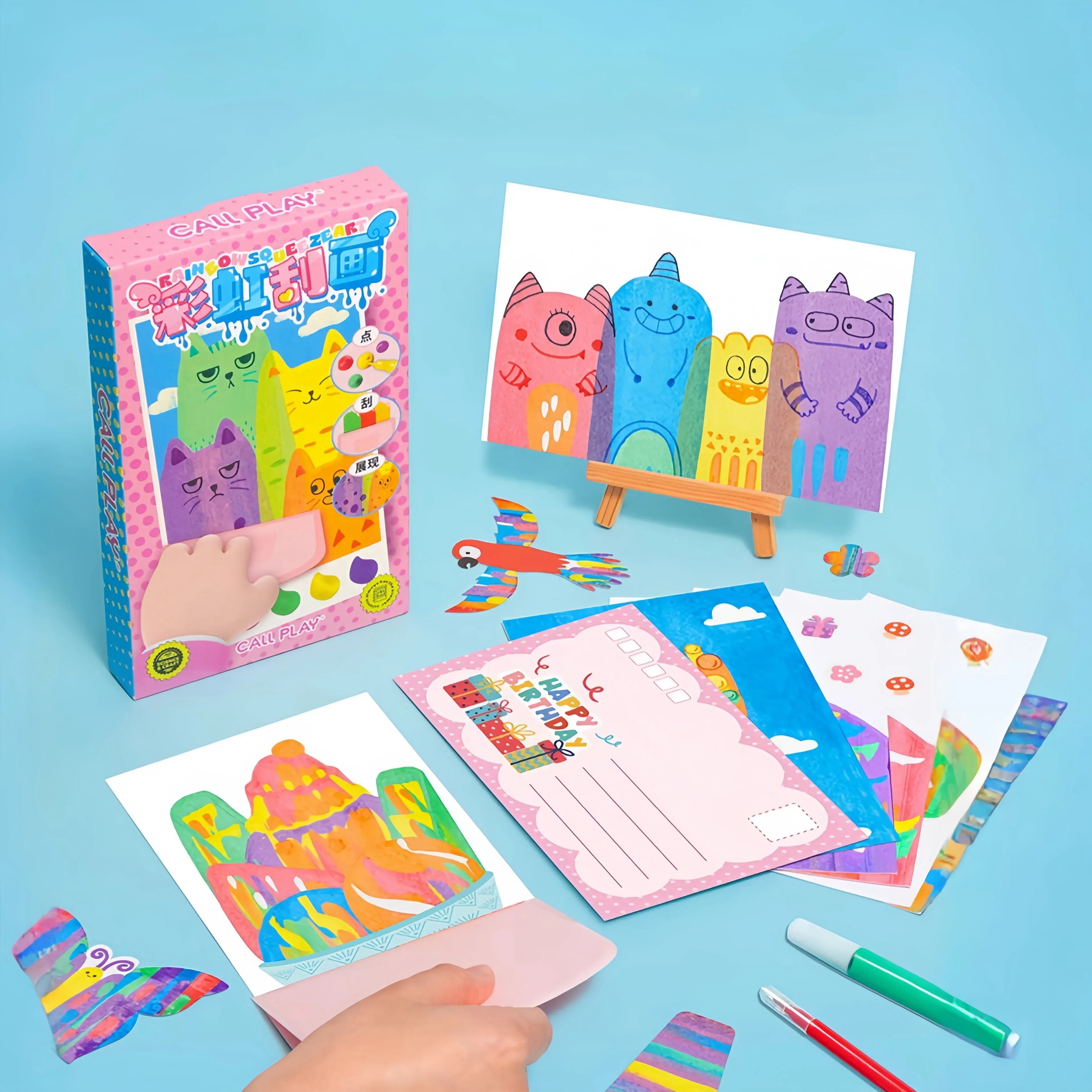 Creative Kids Squeegee Painting Kit