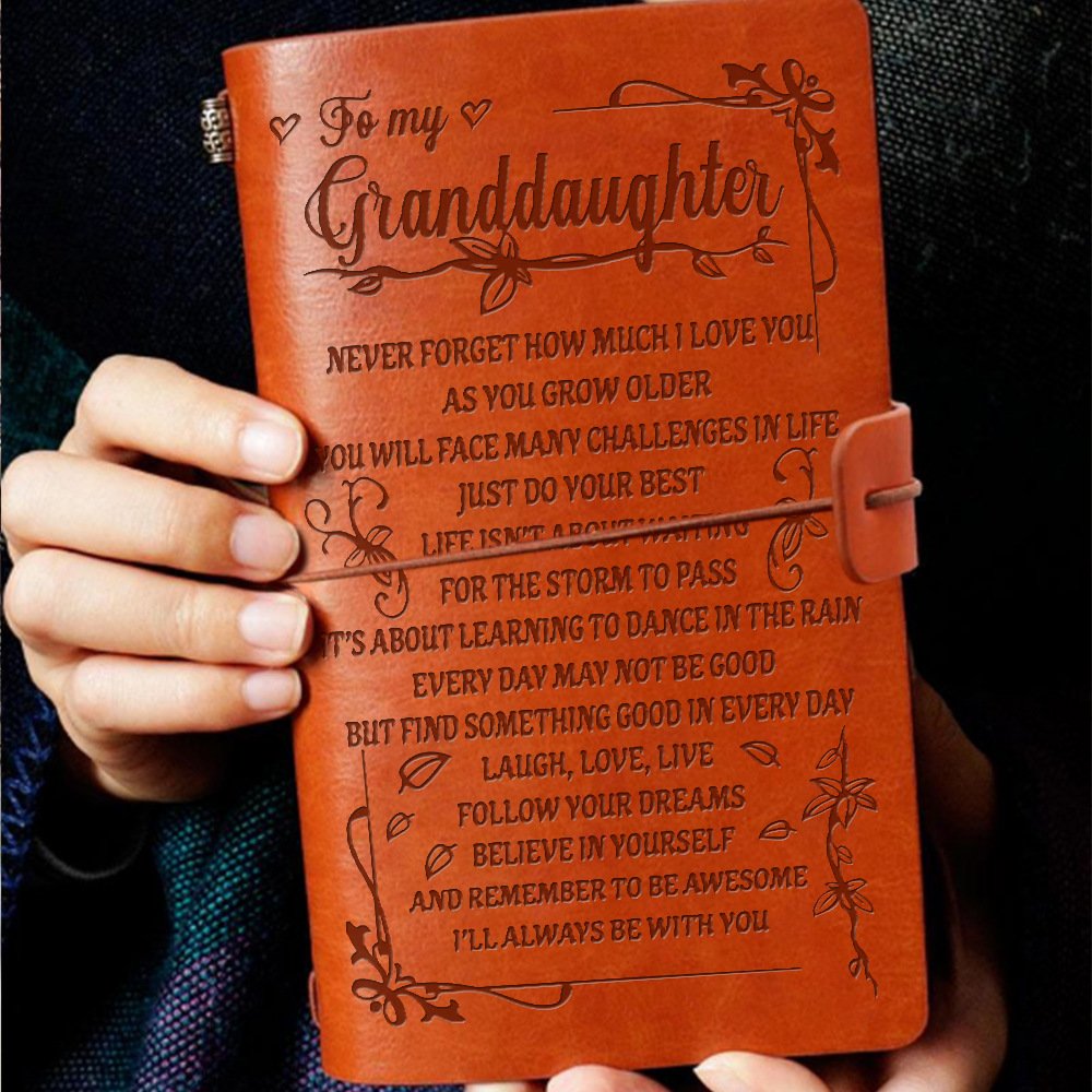Vintage Engraved Journals