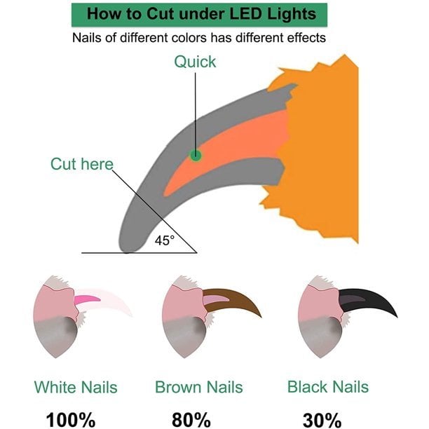Professional LED Pet Nail Clippers