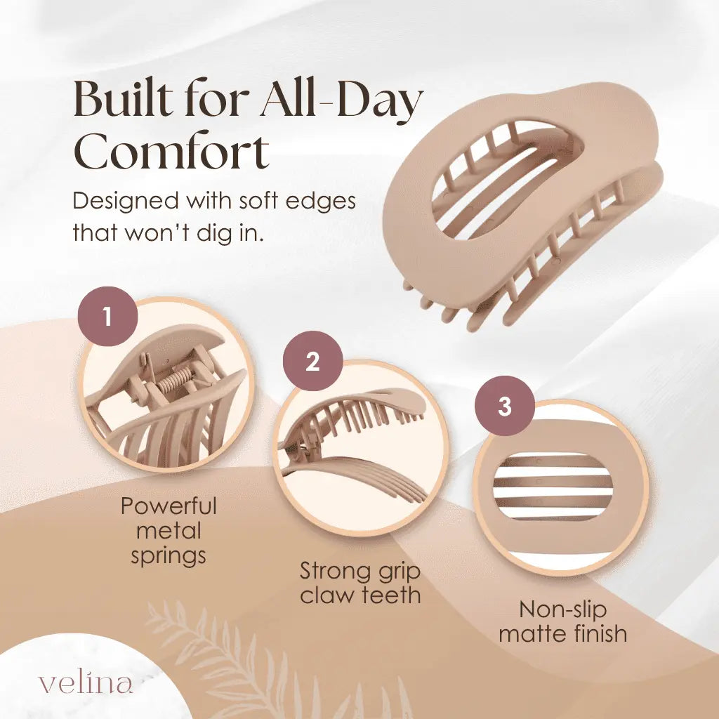 Flat Comfort Clips (Set of 4)