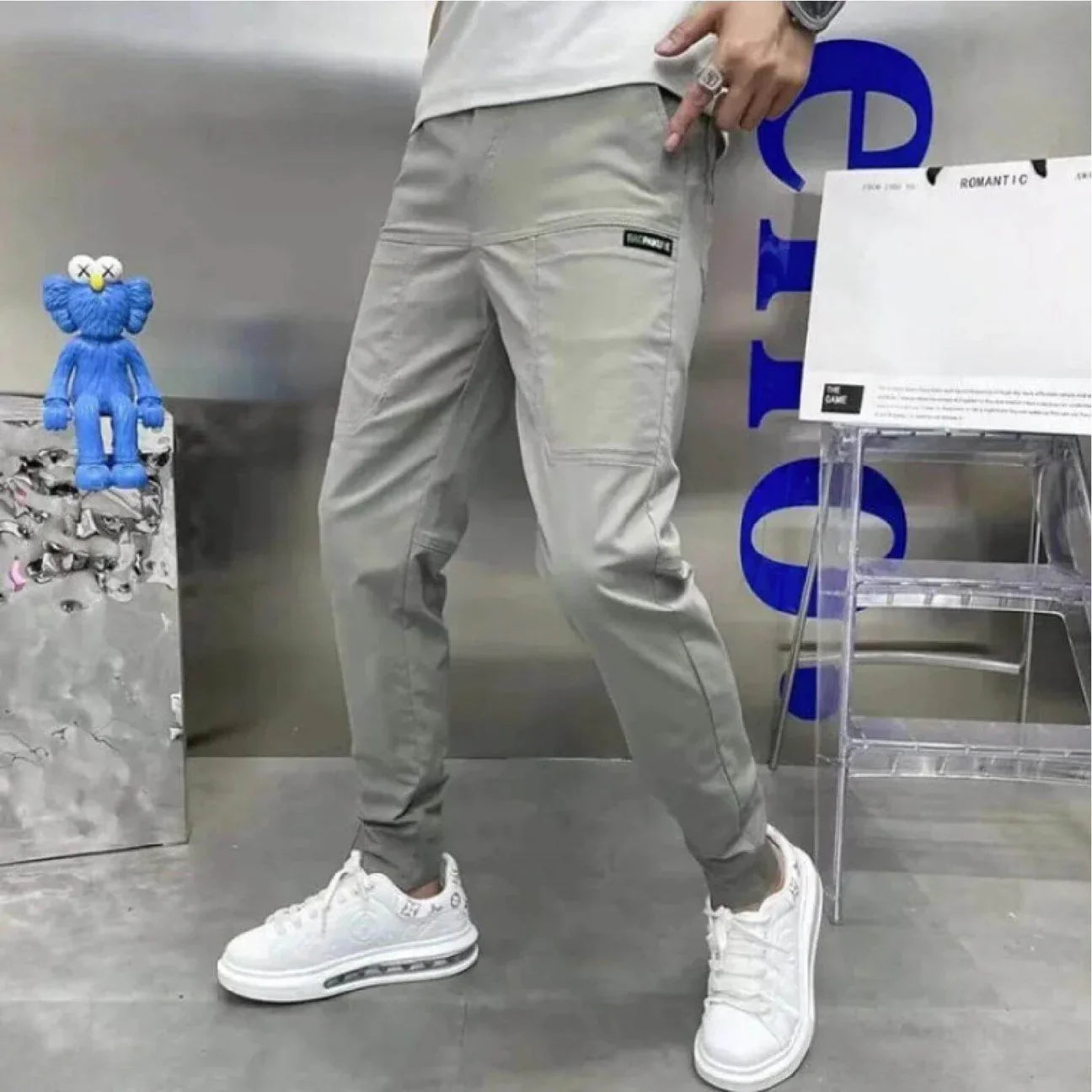 Premium Stretch Cargo Jeans – Comfort Meets Style