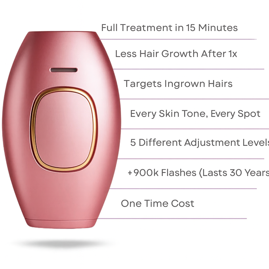 IPL Hair Remover – Smooth, Hair-Free Skin From Home