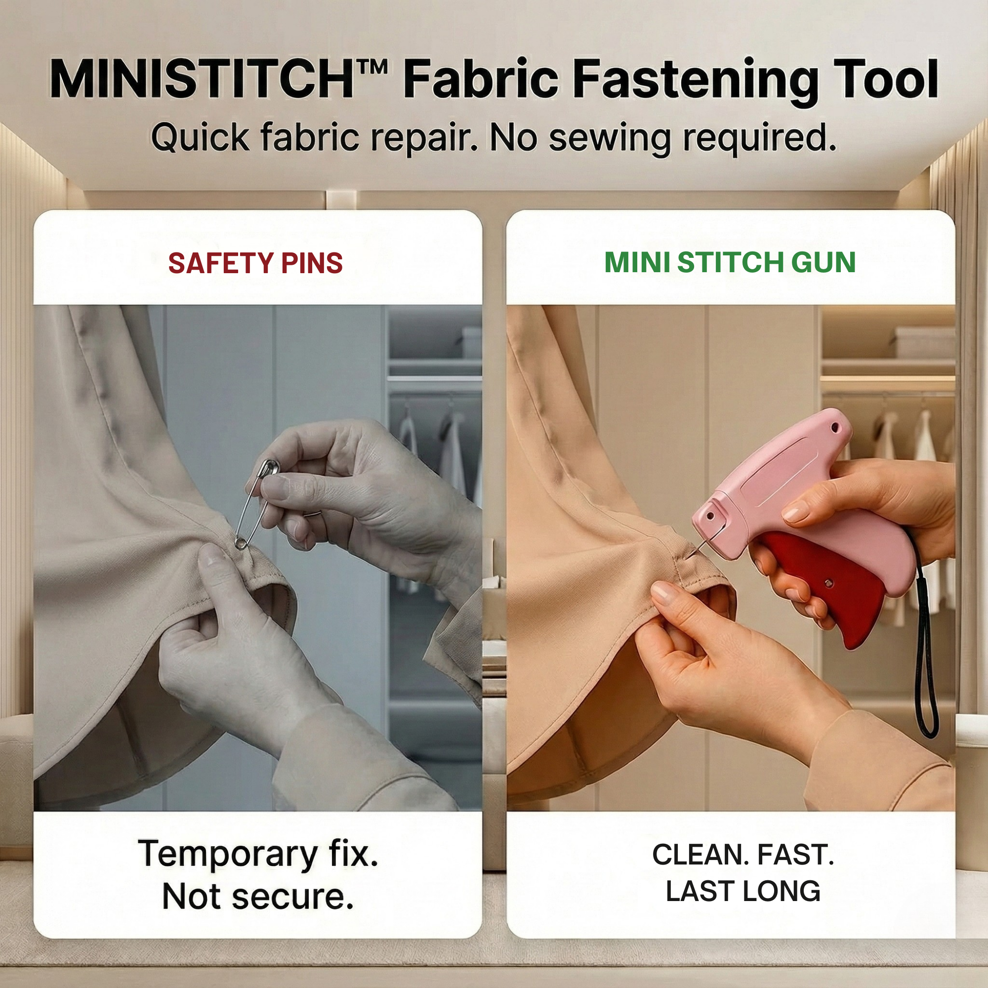 Ministitch™ Fabric Fastening Tool