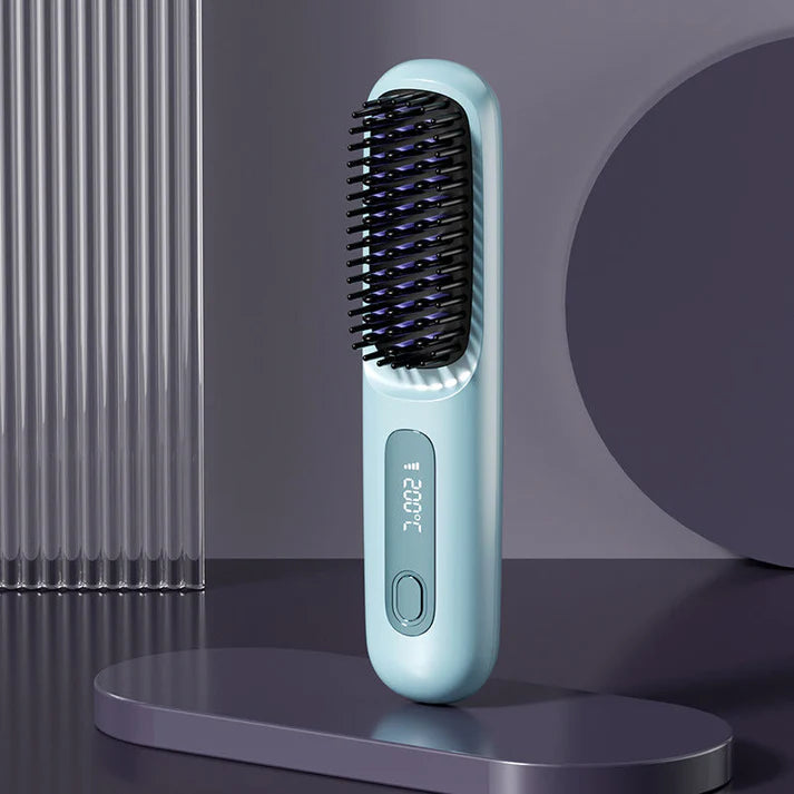 GoBrush Pro - Portable Straightener Brush