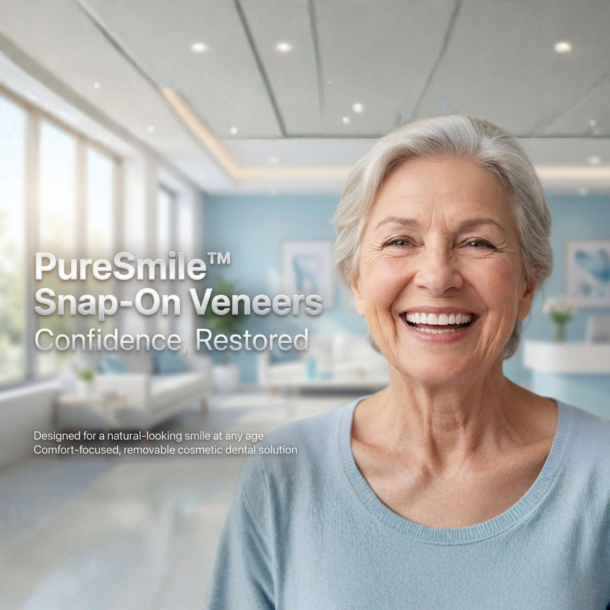PureSmile™ Snap-On Veneers — Confidence, Restored