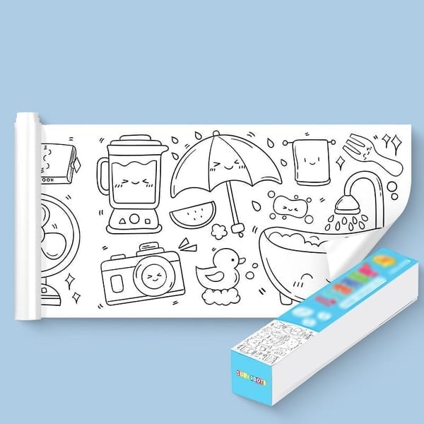 2 + 1 Free | Children's Drawing Scroll