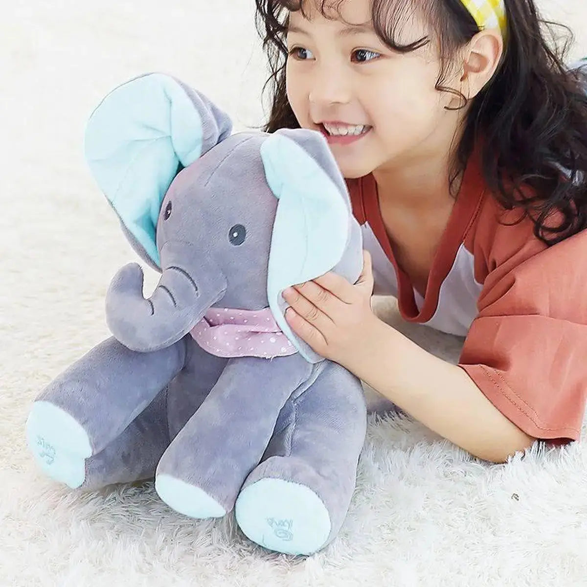 Sing & Play Elephant — Musical, Wiggling Cuddle Toy for Kids!