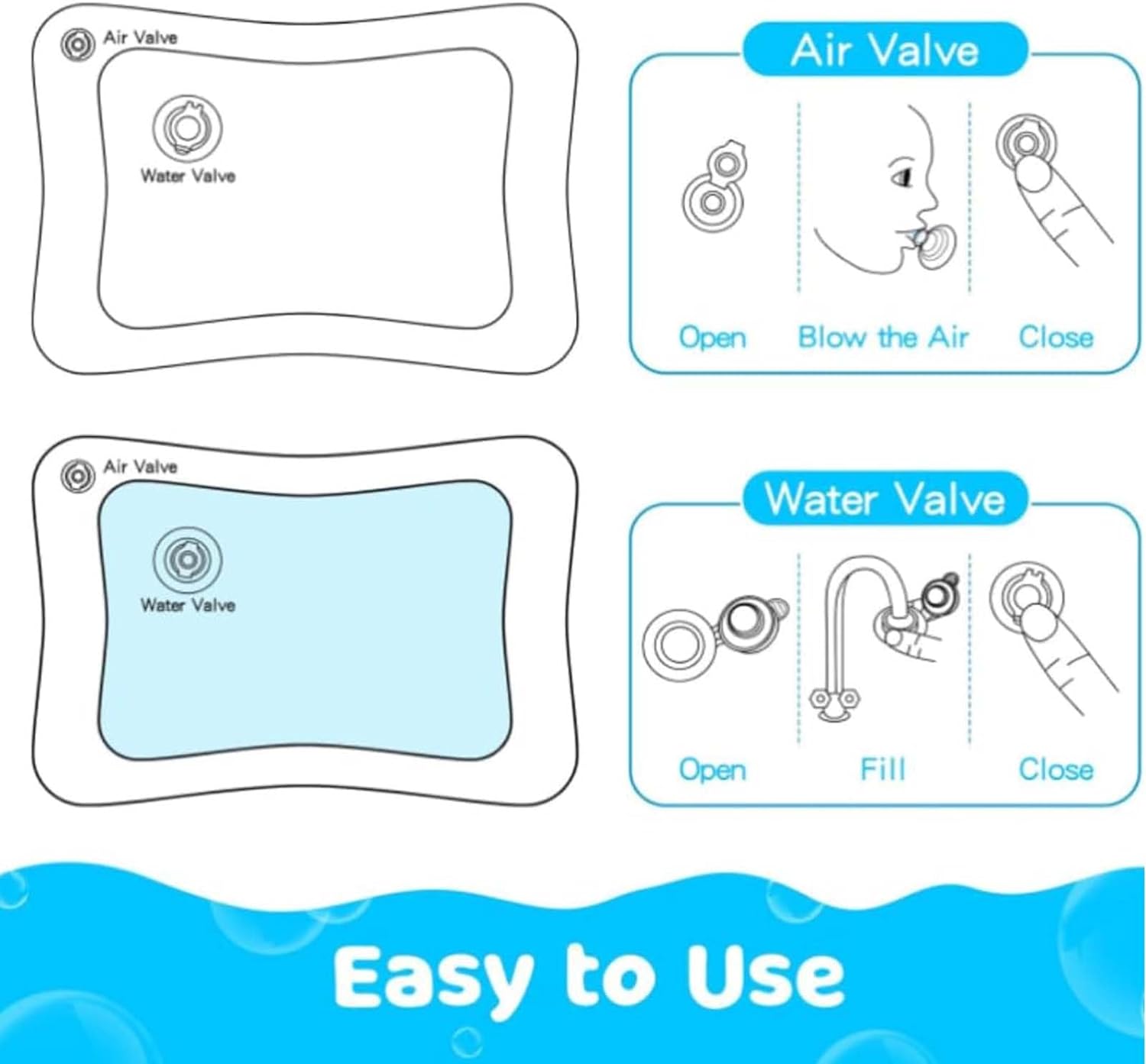 OceanSquish™ - Pet water bed