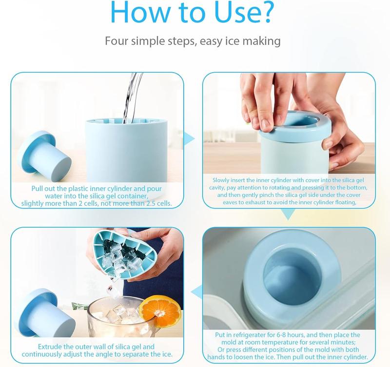 CryoPop - Perfect Ice Cubes, Instantly