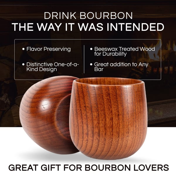 The Skavix Wood Glass - Taste Bourbon the Way It Was Intended
