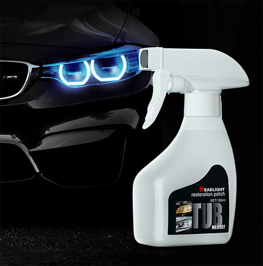 Automotive Headlamp Restoration Fluid Kit