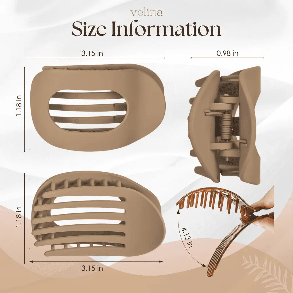 Flat Comfort Clips (Set of 4)