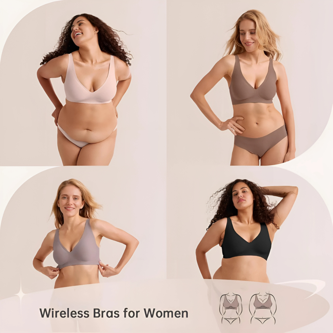 Second Skin Lift Bra – Wireless Invisible Comfort with Natural Push-Up Support