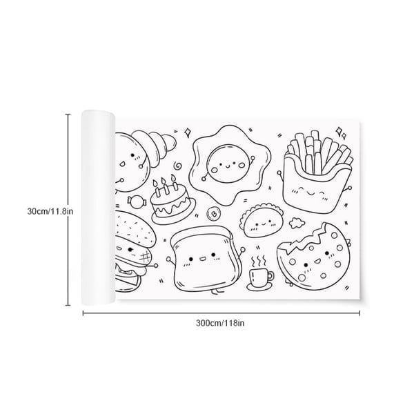2 + 1 Free | Children's Drawing Scroll
