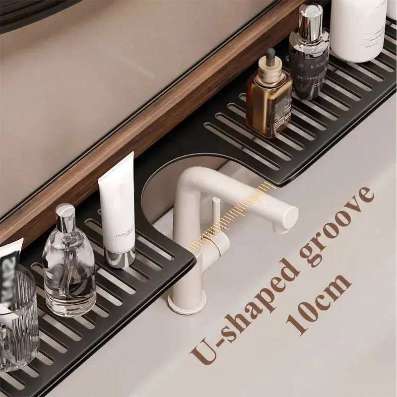 Sink Shelf with Tool-free Assembly – Easy storage for kitchen & bath