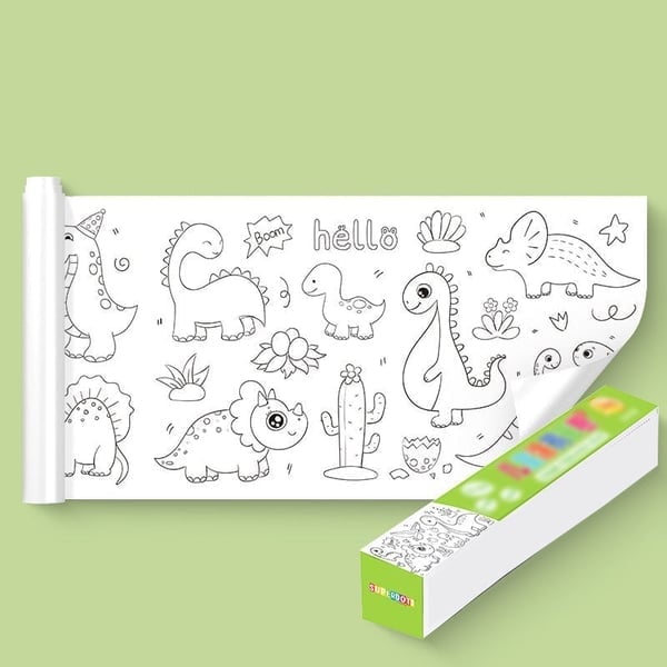 2 + 1 Free | Children's Drawing Scroll