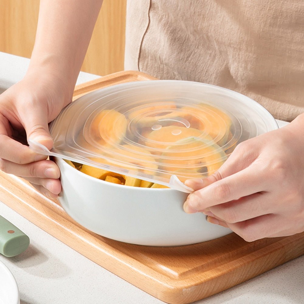 Adaptable Lid Silicone Cover Food