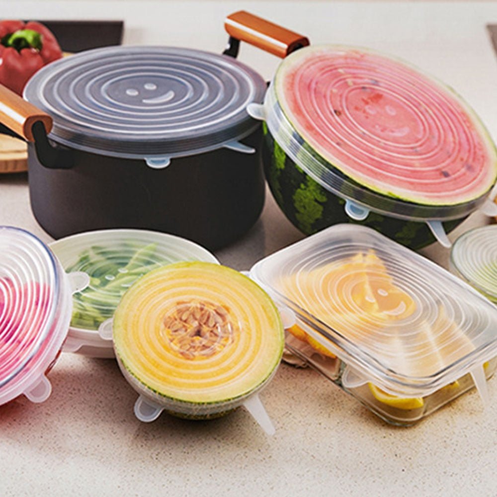Adaptable Lid Silicone Cover Food