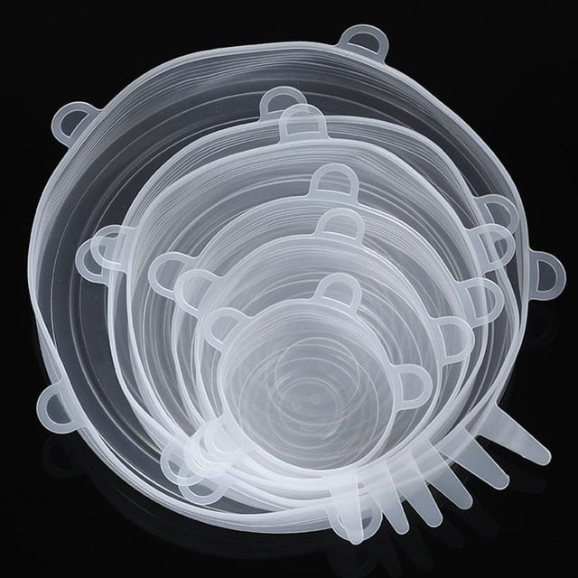 Adaptable Lid Silicone Cover Food