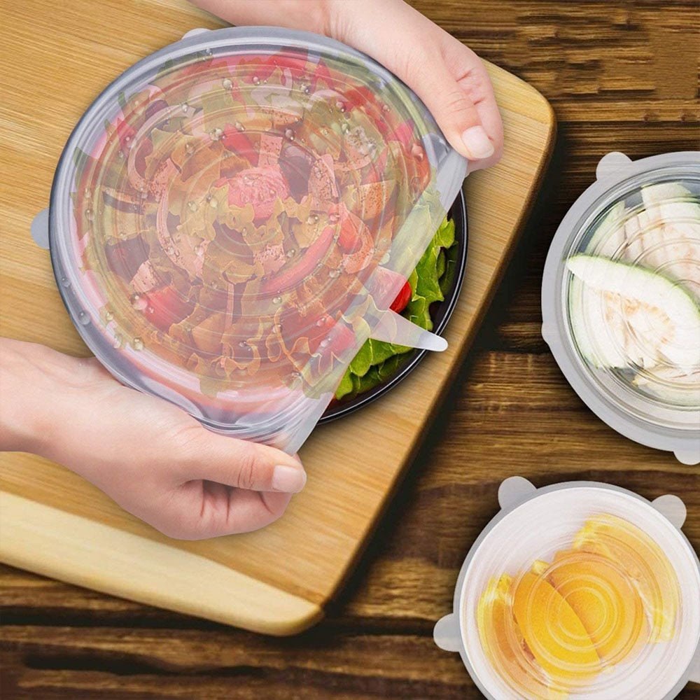 Adaptable Lid Silicone Cover Food