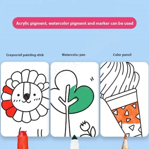 2 + 1 Free | Children's Drawing Scroll