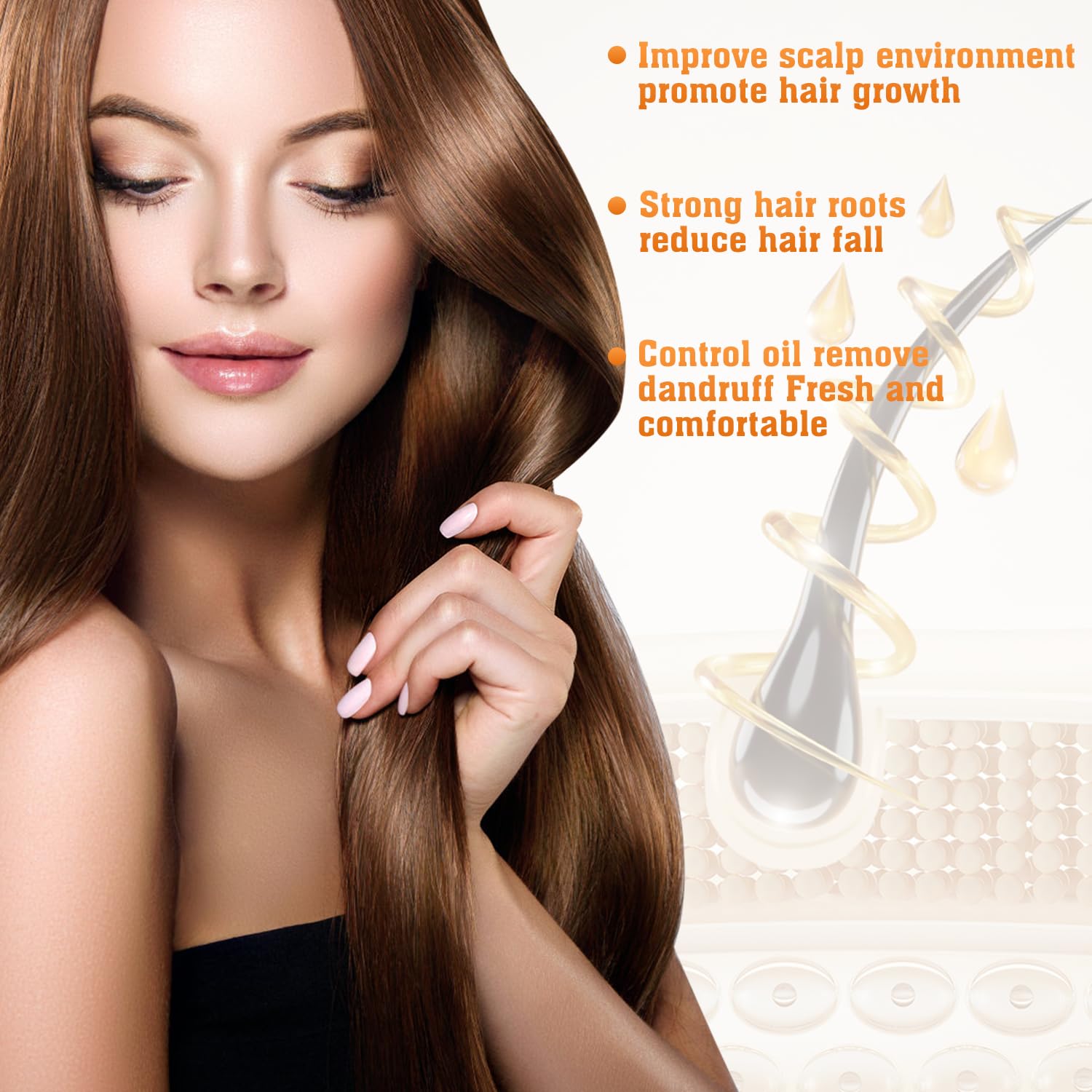 The Root-Strength Shampoo - Thicker Hair, Less Hair Fall
