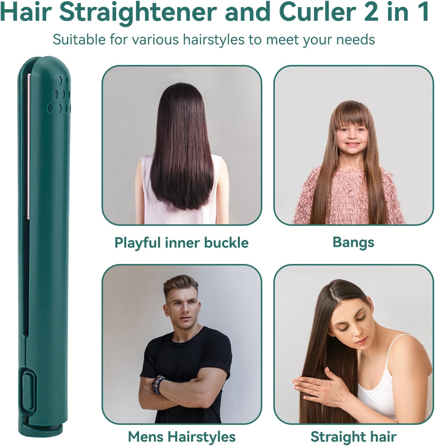 Minicurler™ - Mini dual-purpose curling iron