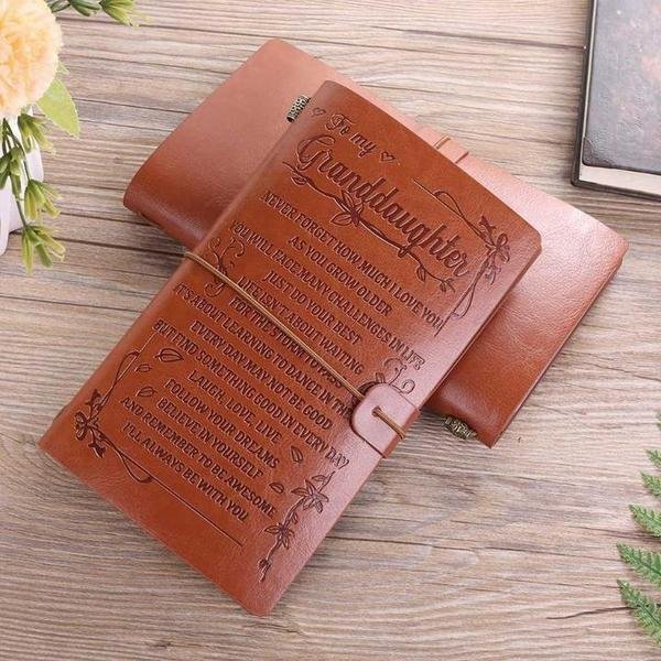 Vintage Engraved Journals