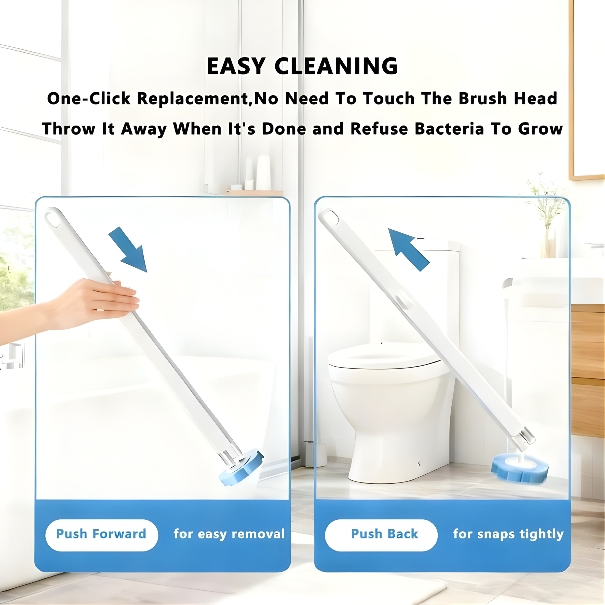 CleanSwipe™ Disposable Toilet Scrub System