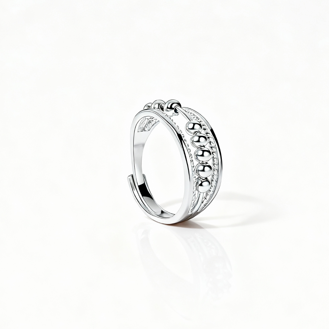 Calmiva™ – Adjustable Anti-Anxiety Fidget Ring (1+2 Free)