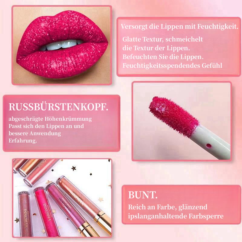 1 + 1 FREE | DiamondShine Liquid Lipstick - 16-Hour Shine, All-Day Comfort