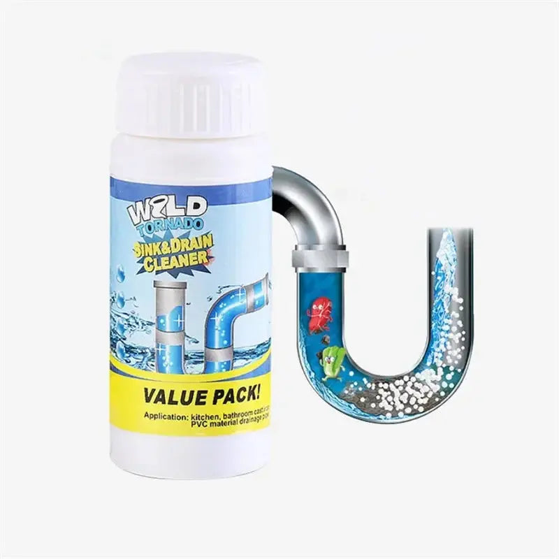 Strong Drain Cleaner – Clears Pipes in Minutes