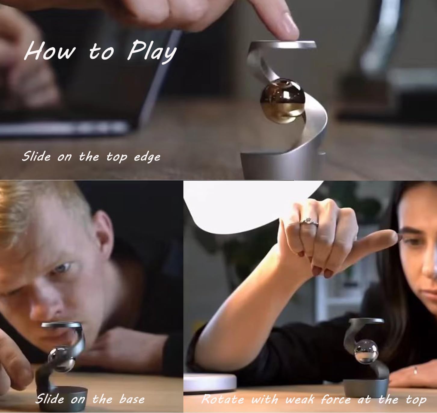 Gravity Defying Kinetic Desk Toy