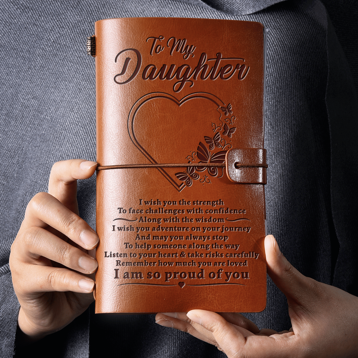 Vintage Engraved Journals