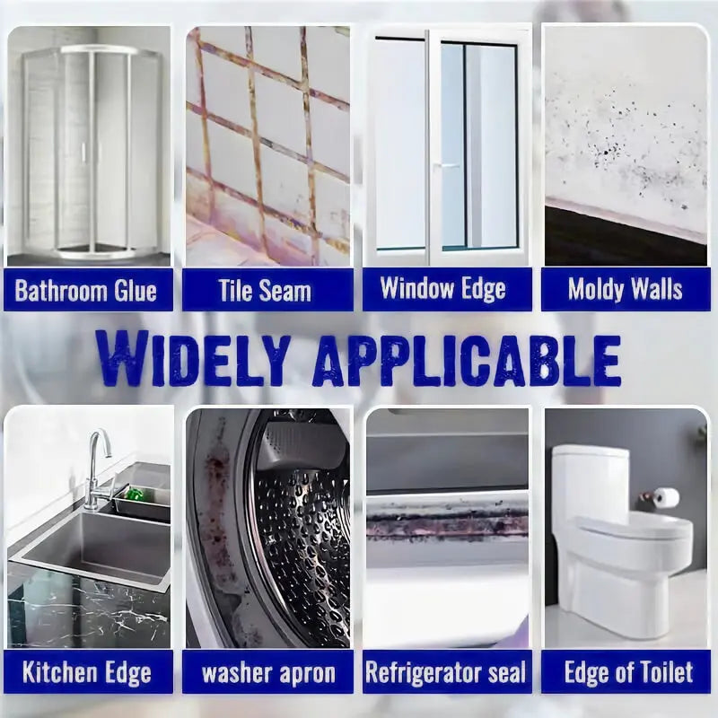 No-Scrub Mold Killer Gel - Deep Clean for Grout, Tiles & More!