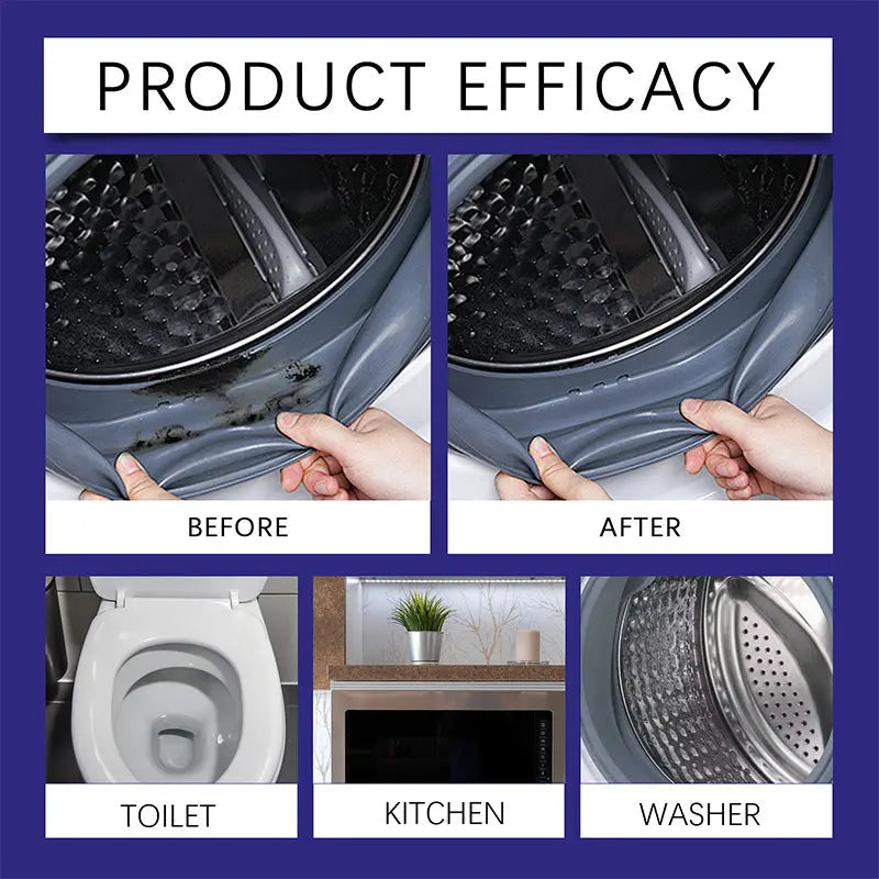 No-Scrub Mold Killer Gel - Deep Clean for Grout, Tiles & More!