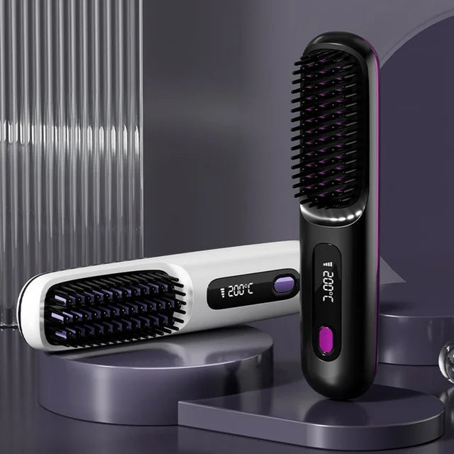 GoBrush Pro - Portable Straightener Brush