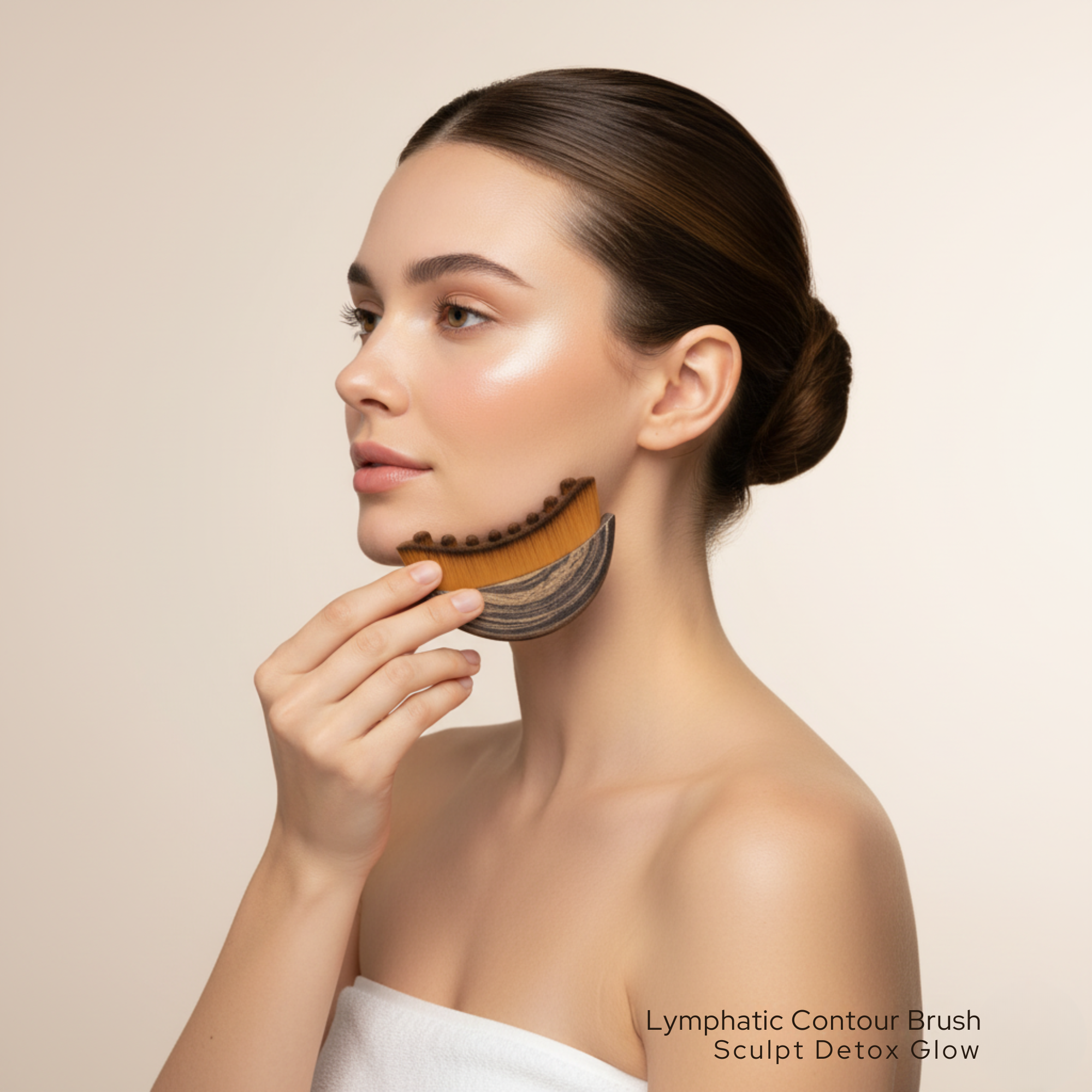 LymphGlow™ Drain & Define Brush – Reduce Morning Puffiness