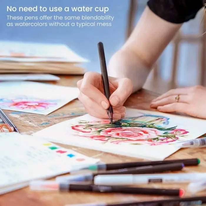 Elegant Watercolor Brush Set – Creative Painting Made Easy