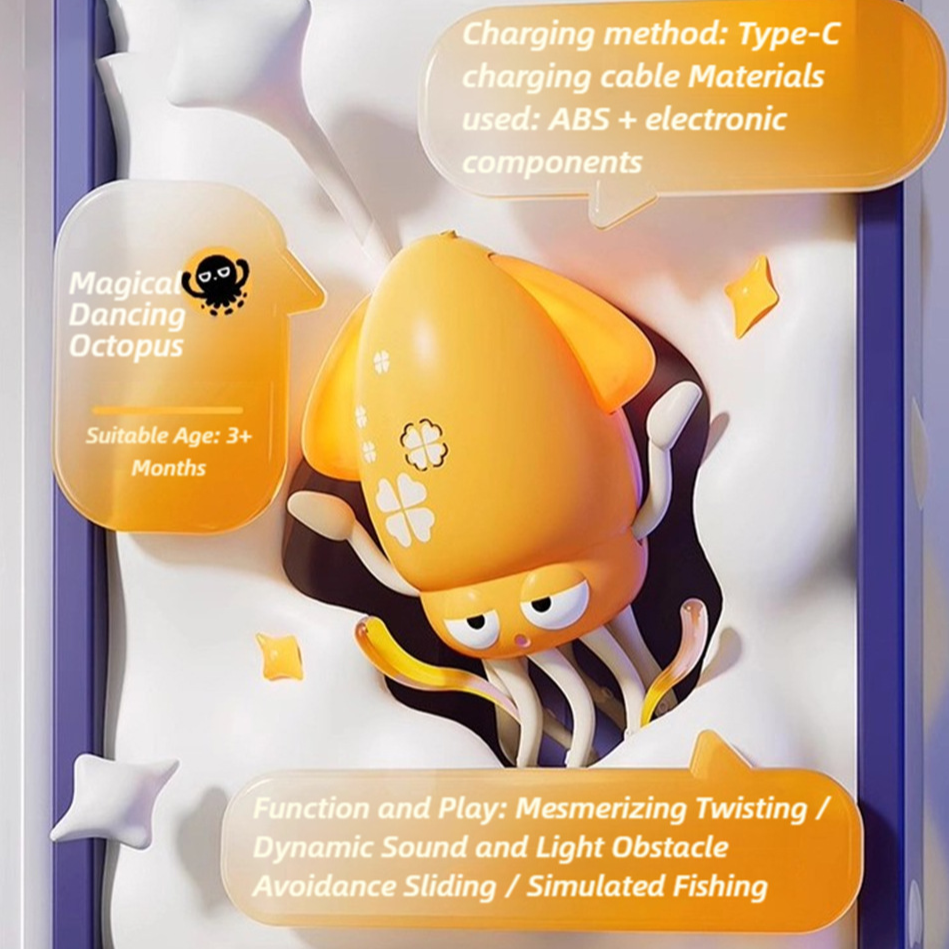 Dancing Electric Octopus Toy