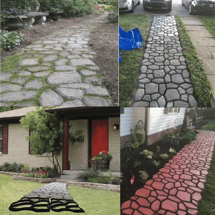 DIY Patio Paving Mold