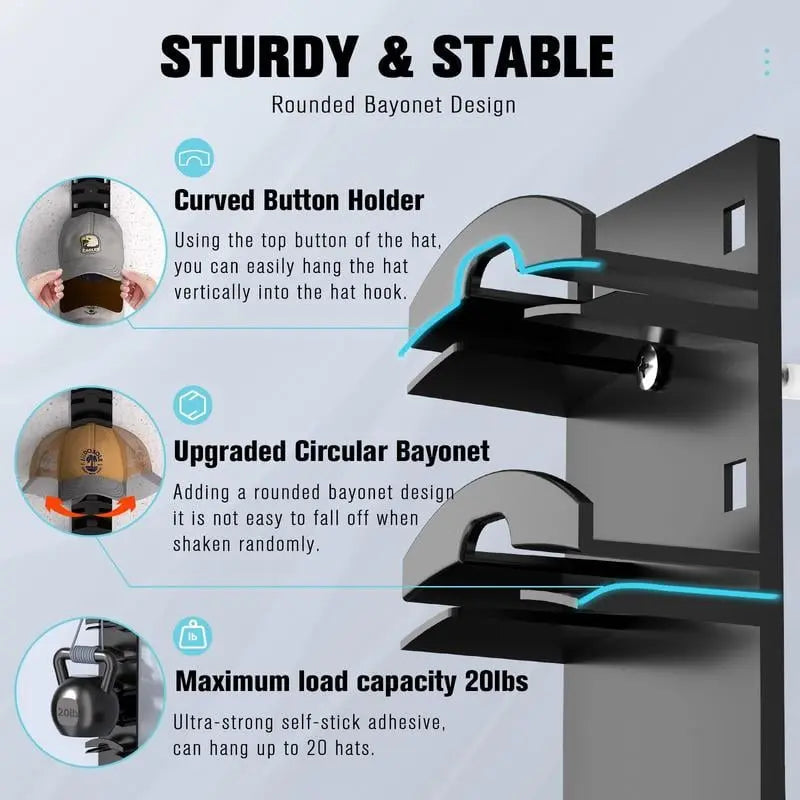 Cap Wall Holder – Smart Way to Keep Your Caps Neat