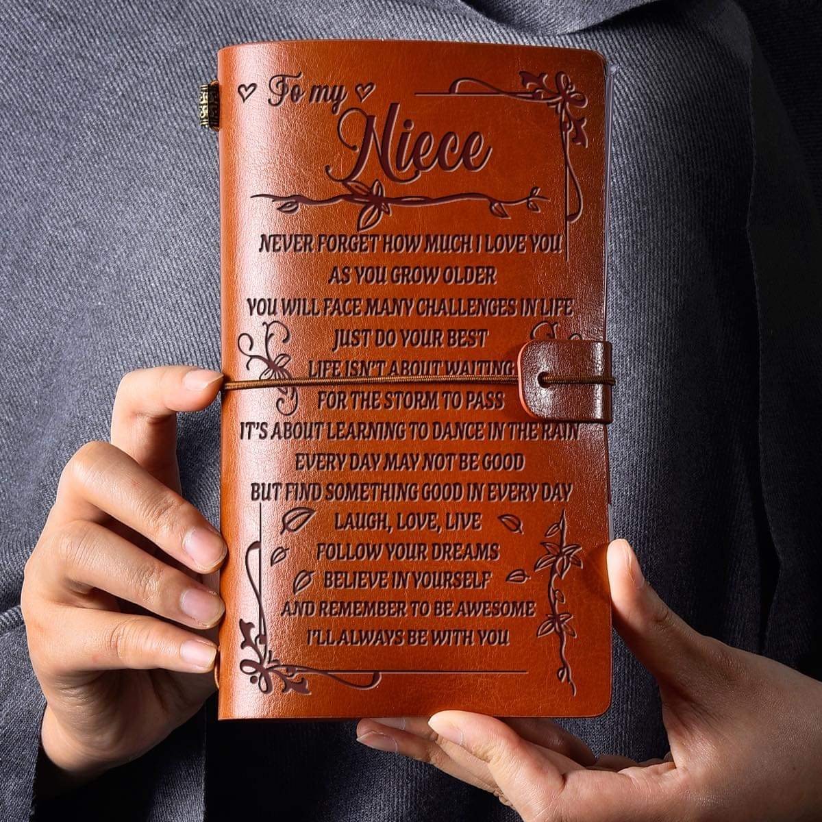 Vintage Engraved Journals