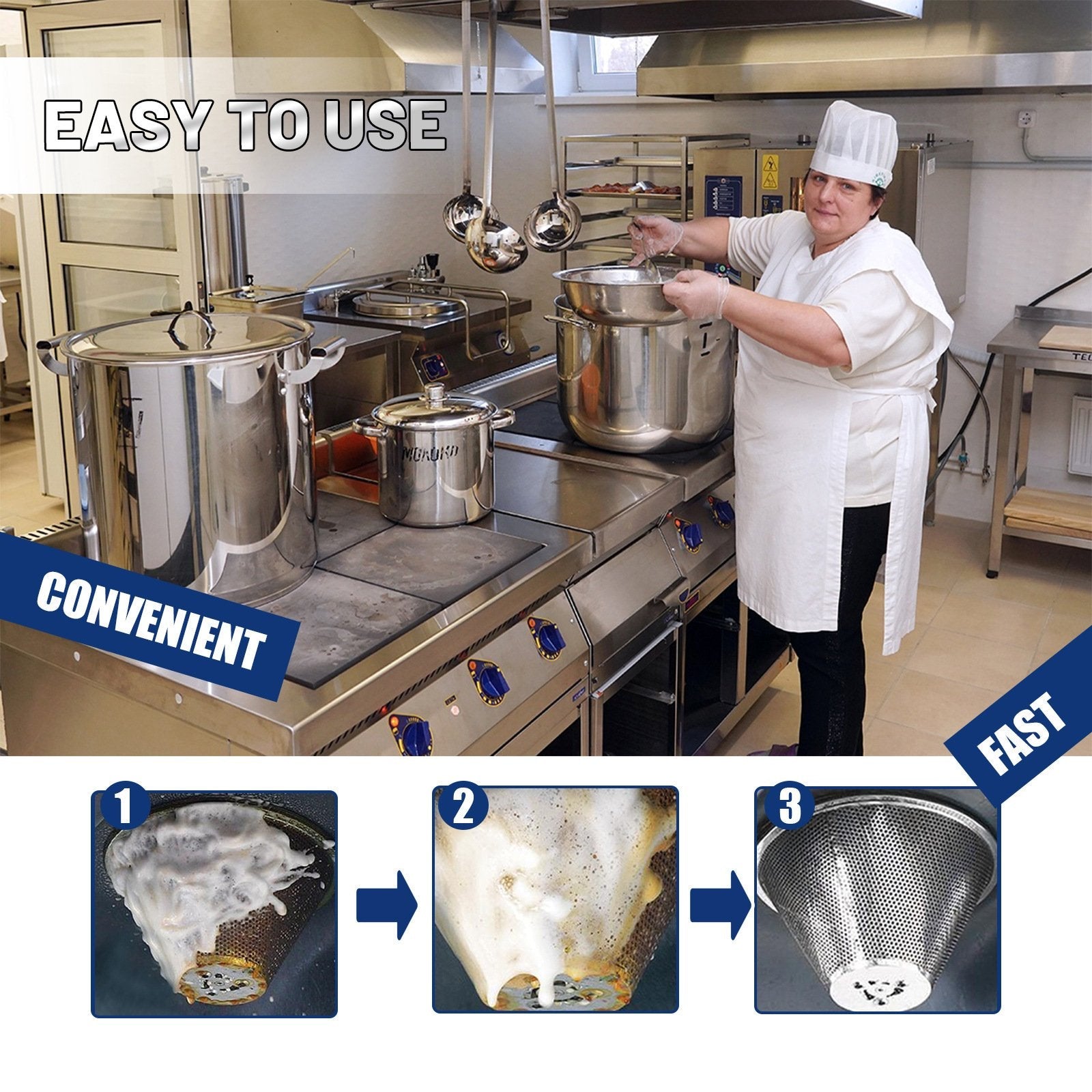 Magical Nano-Technology Stainless Steel Cleaning Paste - Surface Safe, No Residue