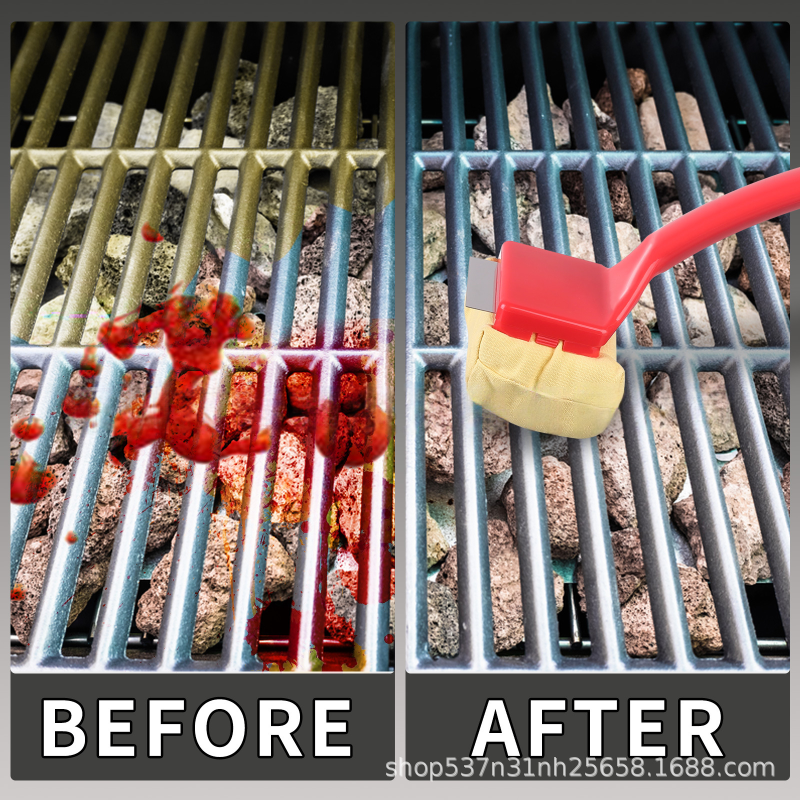 World’s Safest Grill Brush – No Harmful Wire Bristles