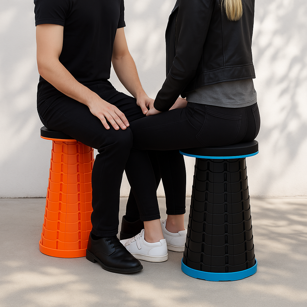 ElevatePro™ - Portable & Lightweight Telescopic Stool (+FREE bag)